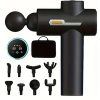 99 Level Intensity Massage Gun LED Display Fascia Deep Muscle Relax Body Massager Electric Fitness Equipment Noise Reduction