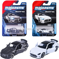 Original Majorette Showroom Premium Mercedes-AMG GT63 White Grey 1:64 Metal Diecast Vehicle Car Models Collectible Kids Gift Toy