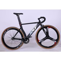 AliExpress NONE Fixed Gear Bikes Aluminum Alloy Frame 700C Single Speed Track Bicycle Racing Bike