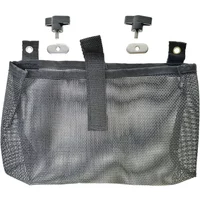 Kayak Canoe Mesh Beverage Beer Pouch Bag With Nuts Screws Fishing Boat Slide Track Mount Tools Storage