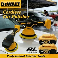 Dewalt 8 Gears Cordless Digital Display Car Polisher Electric Polisher Auto Car Waxing Polishing Machine Fit Dewalt 20V Battery
