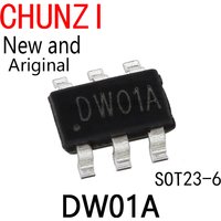 50PCS New and Original DW01 SOT23-6 Mobile DW01D DW01A