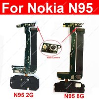 LCD Screen Flex Cable For Nokia N95 N96 2GB 8GB Keypad PCB Flat with Front Camera LCD Flex Ribbon Connector Replacement Parts