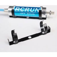 4 Pcs Metal Piggyback Mount Off-Road Racing Shocks Mounting Base Clip for 1/10 RC Crawler Car RCRUN Shock Absorber Reservoirs