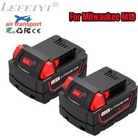 18V 6.0Ah For Milwaukee M18 Battery XC Li-Ion M18B5 48-11-1860 48-11-1840 48-11-1850 48-11-1830 48-11-1820 Replacement Batteries