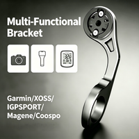 S2 Bike Computer Mount, Durable ABS Handlebar Holder for Garmin XOSS IGPSPORT Magene Coospo, MTB Road Bike GPS Light Camera B