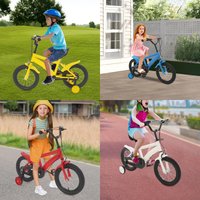 14'' Children's Learning Bicycle Kids Bike Adjustable Seat Dual Brakes for Children's Riding, Lessons, Recreation, or Exercise image 4
