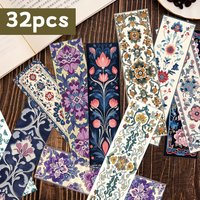 32 Stück, Retro-Lesezeichen mit Moskauer Muster, geeignet für Lehrer, Leser und Enthusiasten, Geschenke, Partys, Geburtstage
