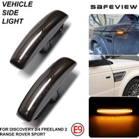 Dynamic LED Turn Signal Side Marker Lamp Water Blinker Indicator Light For Land Rover Range Rover Sport Discovery 3 4 Freeland 2