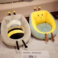 Kids Sofa Armchair Toddler Reading Chair Bedroom Nursery Cartoon Soft Plush Single Seat Boy Girl Kids Chairs Children Sofa Chair