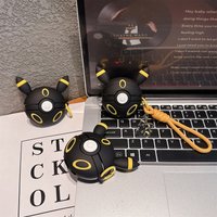 For Airpods Pro 3 Case,Pokemon Ball Umbreon Silicone Shockproof Earphone Cover For Airpods Pro 2/Airpods 4 3 2 1 Case Funda
