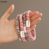 1 Pair Shirt Cuff Arm Ring Suit Sleeve Holder Anti-slip Clip Cuff Strap Tightening Belt Ladies Elastic Headband Fixed St〔CC55〕