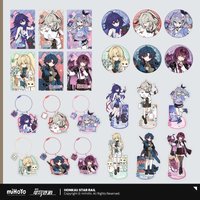 Sunsyea Honkai Star Rail Official Merch miHoYo Original Authentic XBDMM 1 Series Acrylic Stand Badge Card Blade Kafka Jing Yuan