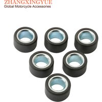 6PC BWS125 Zuma125 YW125 Variator Roller 12g Weights 20x12mm For Yamaha Cygnus R Majesty X-City X-Max Versity BWS Zuma YW 125cc