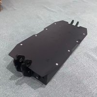 Aluminum Alloy Electric Scooter 48*22*9cm Battery Compartment Battery Box Front Rear Mounting Bases Repair Spare Parts