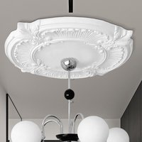Split lighting PU ceiling decor panels Ceiling Fan Light Easy installation Covers Plate safety Pendant Lamp Base household