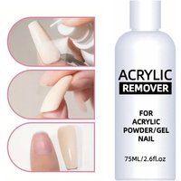 75ml Professional Acrylic Remover Liquid Nail Polish Remover Gel Remover