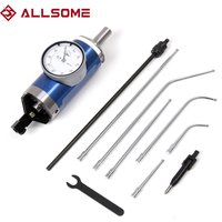 ALLSOME 0-3mm Centering Indicator Coaxial Centering Dial Test Indicator Center Finder Milling Tool 0.01mm Accuracy