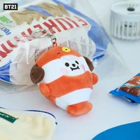Latest model BT21 Keychain Pendant Doll Ocean Friends Series Keychain Cute Ornament Keychain Daily Travel Packaging Decoration