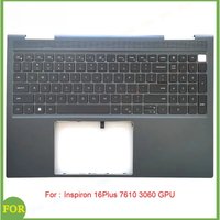 BDBH New Palmrest with Backlit Keyboard For Dell Inspiron 16Plus 7610 3060 GPU Blue 0YRKJM YRKJM 16"