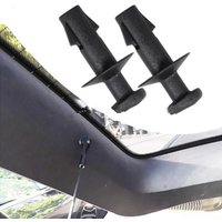 2/4PCS Parcel Shelf Tray Strap String Clips Hook 95129884 For Buick Encore Chevrolet Trax Tracker Opel Mokka Vauxhall Mokka
