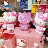 Sanrio Genuine Hello Kitty 50th Anniversary Figure Three-dimensional Puzzle Puzzle Ornaments Birthday Holiday Gift