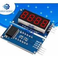 BS TM1637 4-Bits Digital LED Display Module-for Arduino!7-Segment,0.36Inch RED Anode Tube,Four - Serial Driver for Clock Display