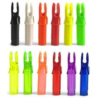 40pcs ID 6.2mm Arrow Nocks for Carbon Fiberglass Aluminium Arrow Shaft DIY Shooting Arrow replacement Insert Tail