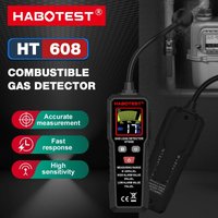 HABOTEST HT608 Natural Gas Leak Detector Sound & Screen Alarm Combustible Methane Gas Leak Detector Location Determine