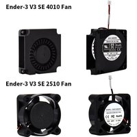 Ender-3 V3 SE Fan DC 24V 4010 Cooling Fan 0.1A For Ender-3 V3 SE/Ender-3 V3 KE 2510 Axial Fan For CR-10 SE / Ender3 V3 SE