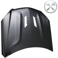 507 Style Iron Front Engine Cover Hood Bonnet C Class W204 Steel Engine Cover Exterior Mod Parts 2008-2011