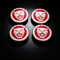 4pcs 59mm Car Wheel Center Caps Hub Center Cap Covers Metal Emblem Cap For Jaguar XFL XEL E-PACE F-PACE F-TYPE XJ X-X16 XE XK