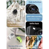 2026 New Thumb Pocket Digital Camera Retro Mini Camera HD 1080P Photo Travel Outdoor With Screen Portable Keychain Camera Gift