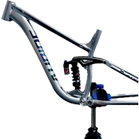 AliExpress NONE 4Trix Bike Frame Mtb Frame Mountain Bikes Framework AM Downhill Framework Oil Disc Brake 27.5inch Mountain Bicycle Wheelset