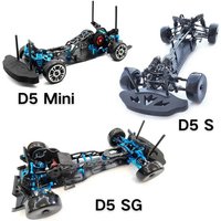 RC Car 3RACING Sakura D5 S SG Mini KIT 1:10 Carbon Fiber DIY Model Remote Control Super Rear Drive Drift High Speed Racing Frame