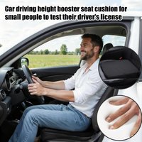 Vehicle Wedge Leveling Seat Cushions Car Booster Seat Hip Support Pad Short People Driver For Tailbone Fatigue Relief Chair Mat