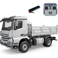 Toys Kabolite 4*4 1/14 RC Dump Truck 5701 RTR Electric Lifting Remote Control Tipper Model 2Speed Gearbox Lights Sound System