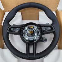 Customized Microfiber Leather Car Steering Wheel For Porsche Cayenne Panamera Macan Tayneen 997 991 911 992 981 Steering Wheel