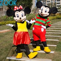 New Disney Mickey Minnie Mouse Mascot Costume Cartoon Character Costume Christmas Party Gift Prop Advertising Fancy Dress