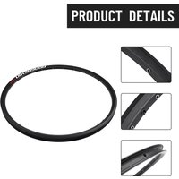 26 Inch Mountain Bike Wheel Rim, Double Layer Disc Brake Rim, Suitable for 26*1 5~26*2 125 Tires, Multiple Hole Options
