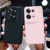For Oppo Reno 8 Pro Plus 5G Case Simple Colorful Cute Liquid Silicone Bumper For Fundas Reno8 Pro+ Reno8 4G 8Pro Case Back Cover