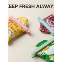 Upgraded Thickened Sealing Clips,Strong Moisture-Proof Bag Sealer Clips for Chips/Coffee, Reusable Long Clips