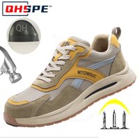 New Steel Ladle Head Labor Protection Shoes Anti Smashing and Anti Piercing Men's Breathable Safety Shoes Comfortable and Safe