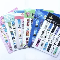 18 Pcs/Set Magnetic Bookmark Book Accessories Teacher's Gift Magnet Page Literary Gifts for School Office