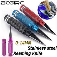 BOGIRC Reaming Knife 0-14mm Stainless Steel RC Reaming Edge Expanding Hole Punch Opener Drill Tools for RC Car Model DIY Parts