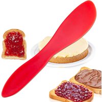1Pcs Heat Resistant Mixer Baking Dough Scrapers Long Handle Spatula Cake Cream Confectionery Tools Kitchen Gadgets Plastic