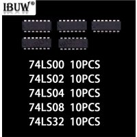 74LS00 74LS02 74LS04 74LS08 74LS32 DIP-14 Integrated Circuit DIP IC Combination Kit With Box 74LS04 74LS08