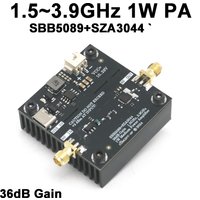 SZA3044 1.5Ghz To 3.9Ghz 1W RF Power Amplifier 36dB Gain Broadband Driver Radio 2.4G Transmitter 1.5G GPS WIFI 2.4Ghz Lora