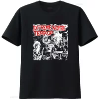 Men's Extreme Noise Terror Rock Band T shirt Small Black A Holocaust in Your Head Design vintage Washed Stylish Versatile