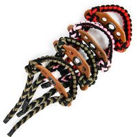 Knitted Wrist Bow Sling Archery Adjustable Braided Wrist Sling Strap Compound Bow Stabilizer for Shooting Practice Sport